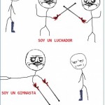 Todas usan las muletas menos yo…