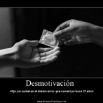 Desmotivaciones usa el condon
