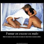 Fumar en exceso es malo