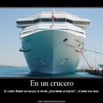 Si se cae Justin Bieber de la borda de un crucero